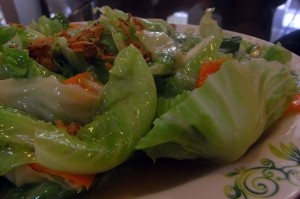 Fried Cabbage (清炒时菜)