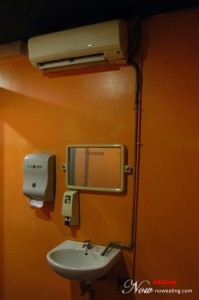 Air Cond in Toilet