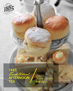 1885 - traditional afternoon tea
